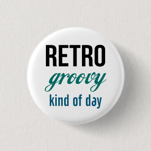 Bóton Redondo 2.54cm Retro Button