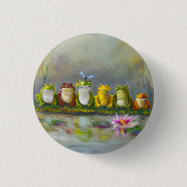 Bóton Redondo 2.54cm Rio Ribbit