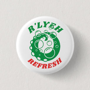 Bóton Redondo 2.54cm R'lyeh Laundry Detergent Innsmouth Lovecraft