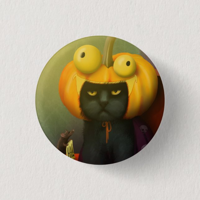 Bóton Redondo 2.54cm Rommel Button (Frente)