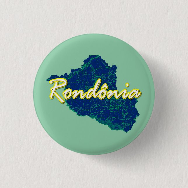 Bóton Redondo 2.54cm Rondonia (Frente)