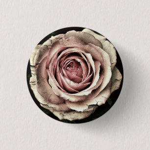 Bóton Redondo 2.54cm Rosa com dificuldades - Botão