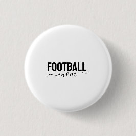 Bóton Redondo 2.54cm Roteiro moderno de Mãe de Futebol