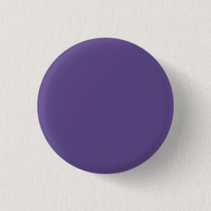 Bóton Redondo 2.54cm Roxo Ultra Violeta Cor Sólida
