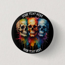 Bóton Redondo 2.54cm Saco do Presente