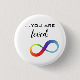 Bóton Redondo 2.54cm Saco Infinity Orgulho LGBTQ+