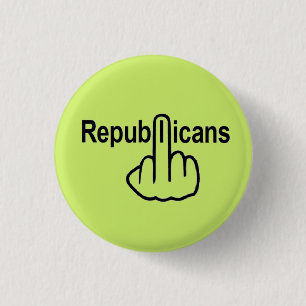 Bóton Redondo 2.54cm Sacudir dos Republicanos Button