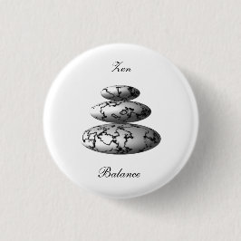 Bóton Redondo 2.54cm Saldo Zen