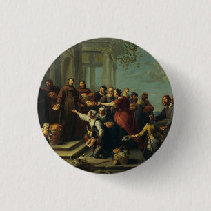 Bóton Redondo 2.54cm Santo António de Pádua por Willem van Herp
