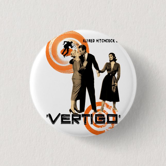 Bóton Redondo 2.54cm Scottie & Madeleine (Frente)