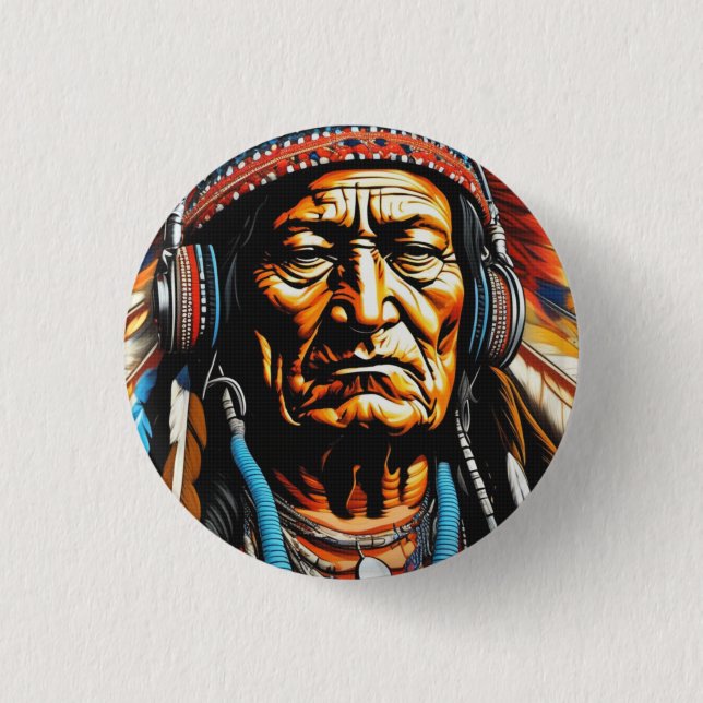 BÓTON REDONDO 2.54CM SENTADO EM BULL 2 (Frente)