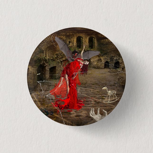 Bóton Redondo 2.54cm Sesty (Frente)