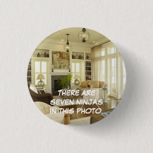 Bóton Redondo 2.54cm Sete Ninjas…