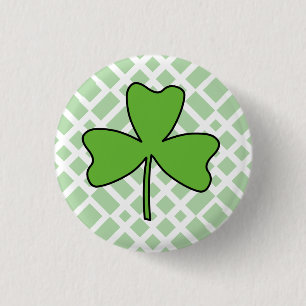 Bóton Redondo 2.54cm Shamrock