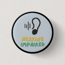 símbolo de perda de audição