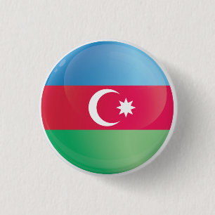 Bóton Redondo 2.54cm Sinalizador de Ícone Redondo Azerbaijão