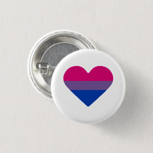 Bóton Redondo 2.54cm Sinalizador do Orgulho Bissexual