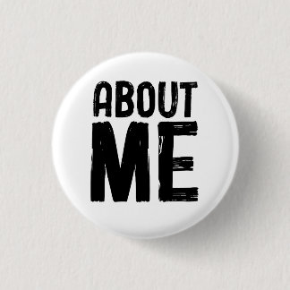 Bóton Redondo 2.54cm Sobre mim motivacional