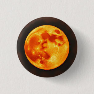 Bóton Redondo 2.54cm Sol Ardente