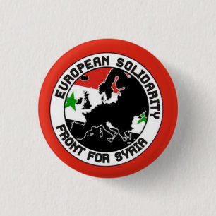 BÓTON REDONDO 2.54CM SOLIDARIEDADE EUROPÉIA COM SIRIA