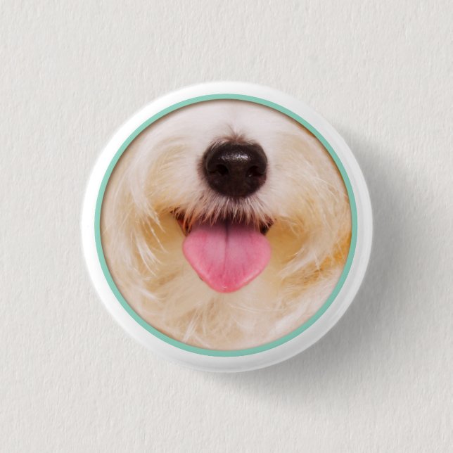 Bóton Redondo 2.54cm Sorriso! (Frente)