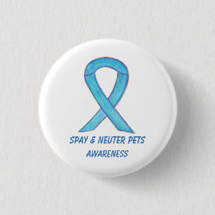 Bóton Redondo 2.54cm Spay/Neuter Pets Awarding Pin de Arte de Fita Pers