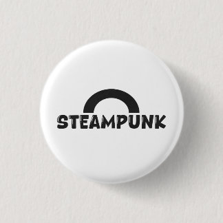 Bóton Redondo 2.54cm Steampunk Minimalist Design Button