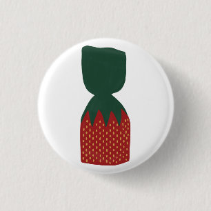 Bóton Redondo 2.54cm Strawberry Bon Bons Candies