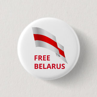 Bóton Redondo 2.54cm Struggle for freedom in Belarus.