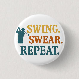 Bóton Redondo 2.54cm Swing. Swear. Repeat. – Snarky Golf Merch