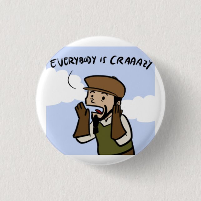 Bóton Redondo 2.54cm Tegnar (Frente)