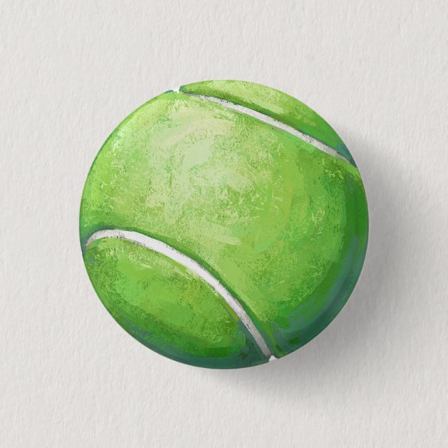 Bóton Redondo 2.54cm Tênis Ball (Frente)