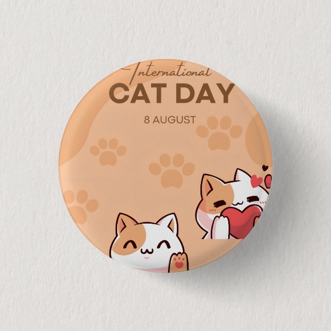 Bóton Redondo 2.54cm Throw Pillow (Frente)