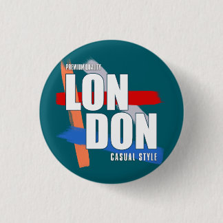 Bóton Redondo 2.54cm Tipografia de Londres
