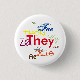 Bóton Redondo 2.54cm Todas As Pronuncias Por Toda A Parte