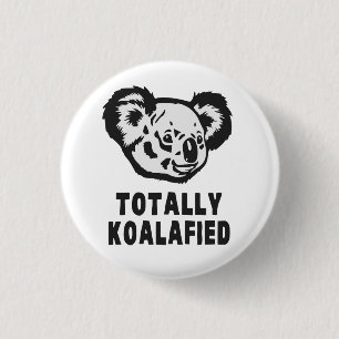 Bóton Redondo 2.54cm Totalmente Koala de Koalafied