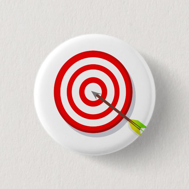 Bóton Redondo 2.54cm Touro de Arte Ocular (Frente)