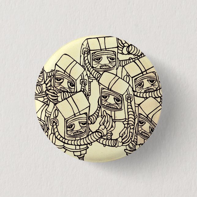 Bóton Redondo 2.54cm trabalho0189 (Frente)