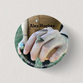 Bóton Redondo 2.54cm TRAMPOLINE HALL (Edição Virtual) - outubro de 2020