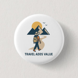 Bóton Redondo 2.54cm Travel adds value