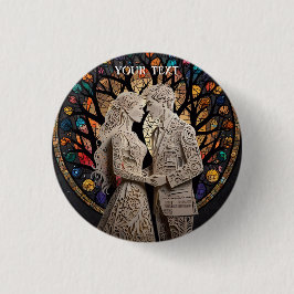 Bóton Redondo 2.54cm Travesseiro decorativo