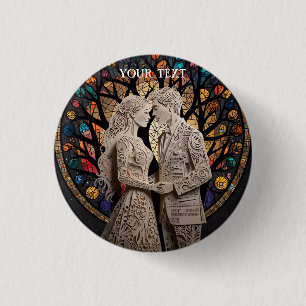 Bóton Redondo 2.54cm Travesseiro decorativo