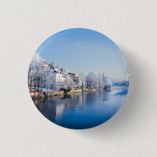 Bóton Redondo 2.54cm Tübingen, Alemanha após queda de neve