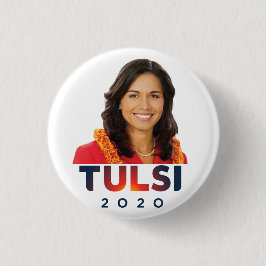 Bóton Redondo 2.54cm Tulsi Gabbard 2020