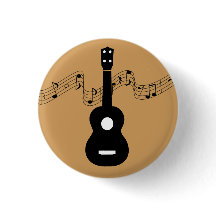 Ukulele com notas da música