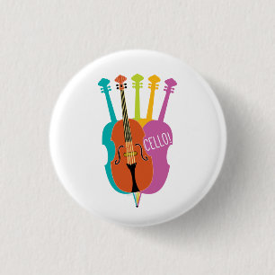 Bóton Redondo 2.54cm Um divertimento e uma maneira moderna dizer olá! o