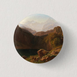 Bóton Redondo 2.54cm Uma visão do Grossglockner de Kals