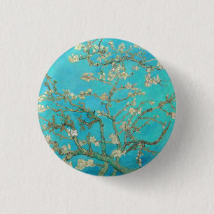 Bóton Redondo 2.54cm Van Gogh Almond Blossoms