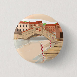 Bóton Redondo 2.54cm Veneza