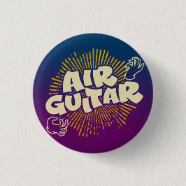 Bóton Redondo 2.54cm Violão Psicodélico Retro Flair Pinback